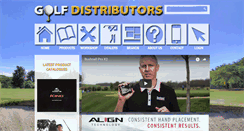 Desktop Screenshot of golfdistributors.co.nz